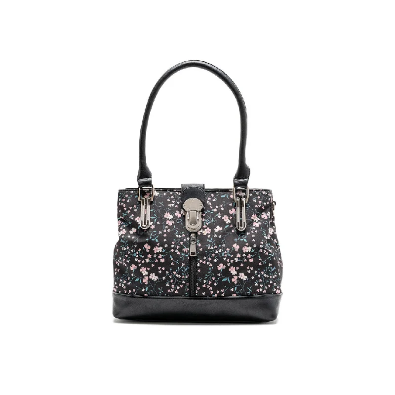 ladies handbags amber color-OSAKA FLORAL