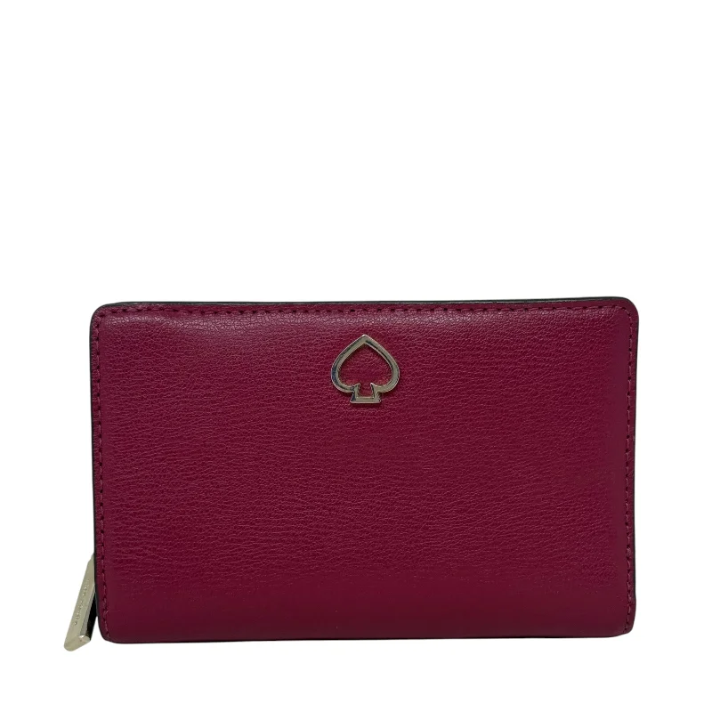 ladies luxury wallet with logo-Adel Medium Bifold Wallet Designer By Kate Spade, Size: Medium