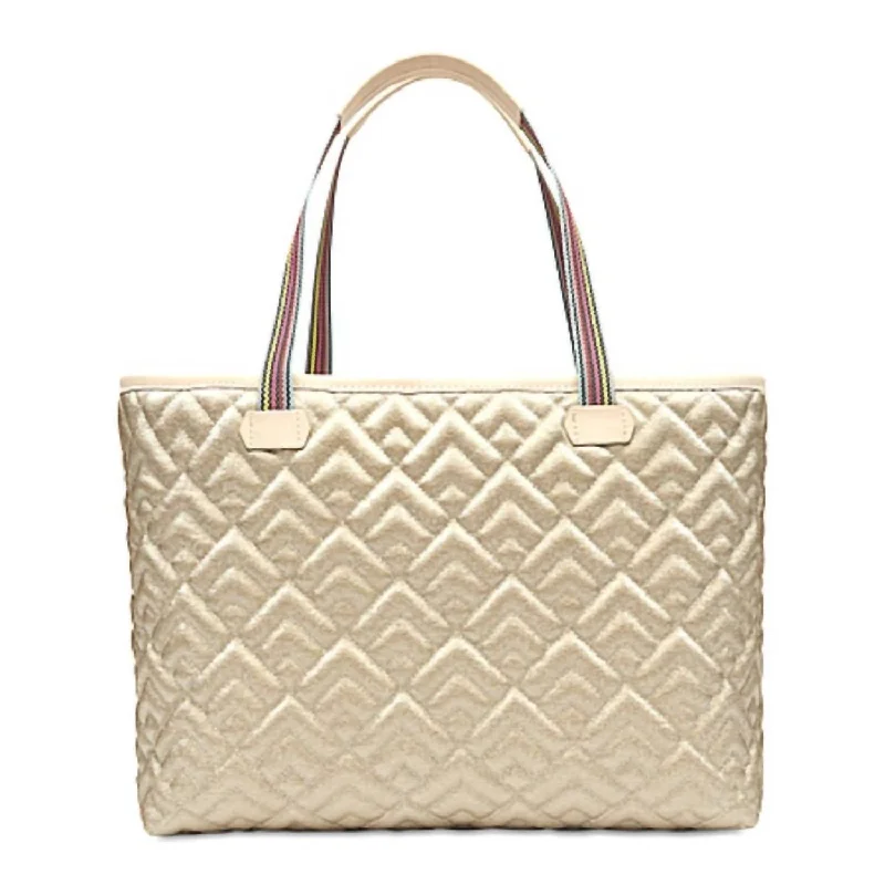 Ladies tote bag with stylish stitching-Big Breezy Tote Bag In Laura