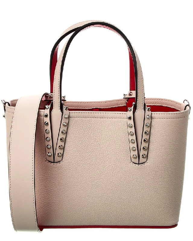 Ladies tote bag for professionals women-Christian Louboutin Cabata Leather Tote