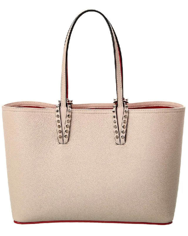 Ladies tote bag for healthcare workers-Christian Louboutin Cabata Small Leather Tote