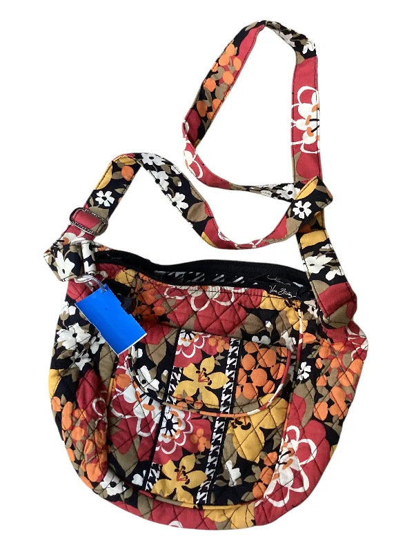 Ladies crossbody bag with unique buckle-Crossbody By Vera Bradley, Size: Medium