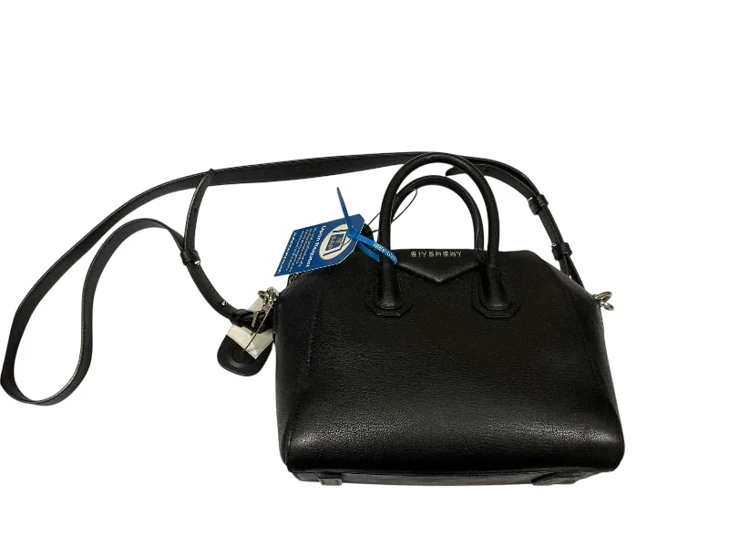 Ladies crossbody bag with top closure-Crossbody Designer By Givenchy, Size: Small