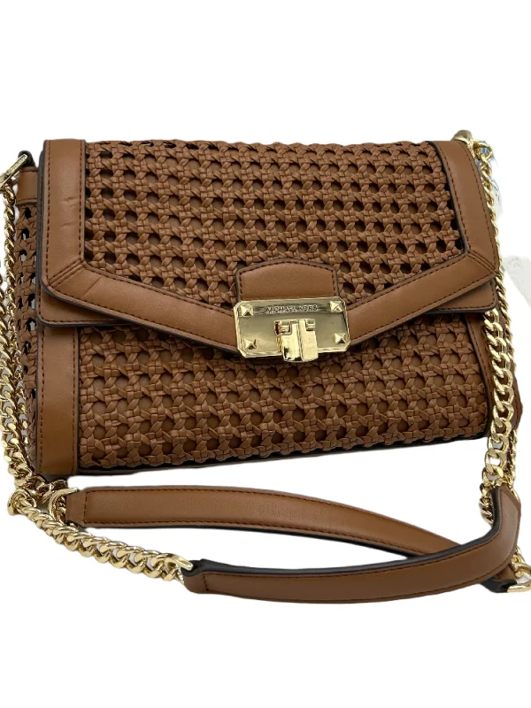 Ladies crossbody bag with funky patterns-Handbag / Crossbody Designer By Michael Kors