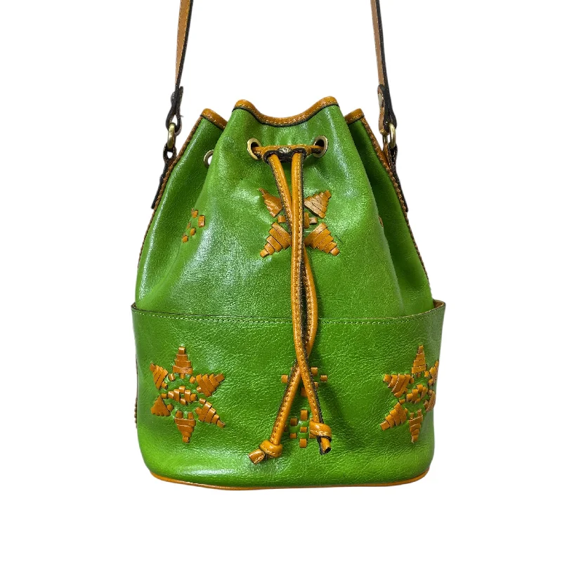 Red ladies crossbody bag for bold style-Crossbody Designer By Patricia Nash In Green, Size:Large