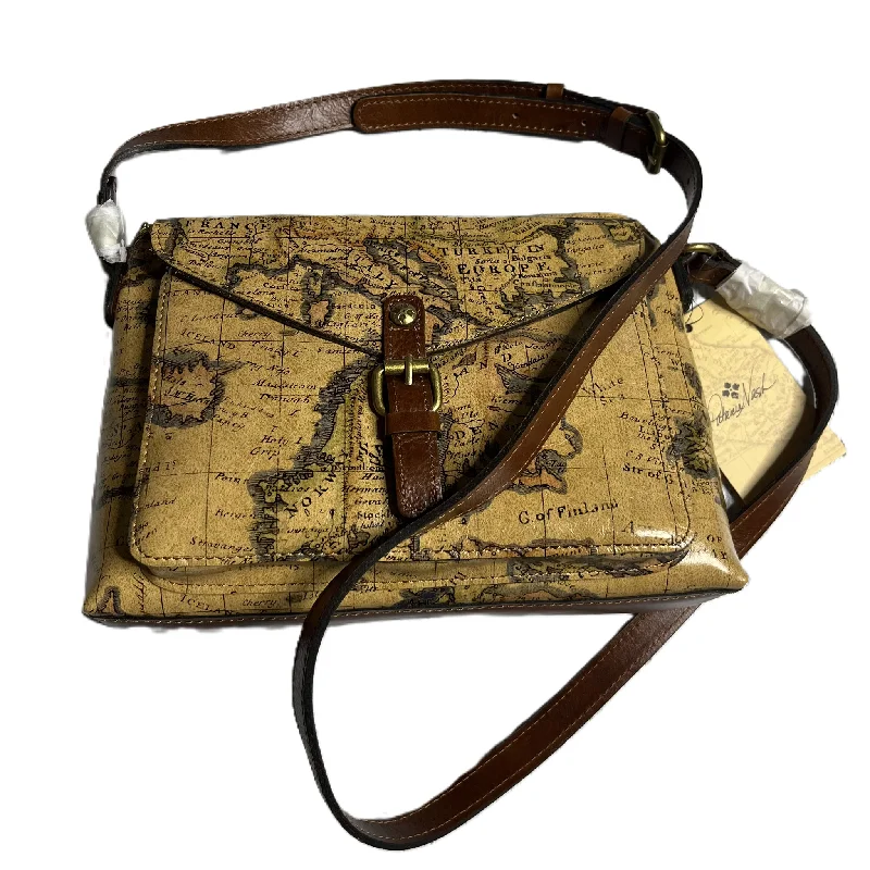 Small ladies crossbody bag for travel-Crossbody Designer By Patricia Nash, Size: Medium