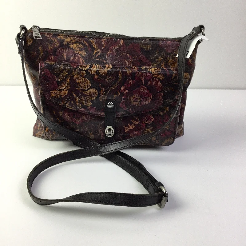 Ladies crossbody bag in classic style-Crossbody Designer By Patricia Nash, Size: Medium