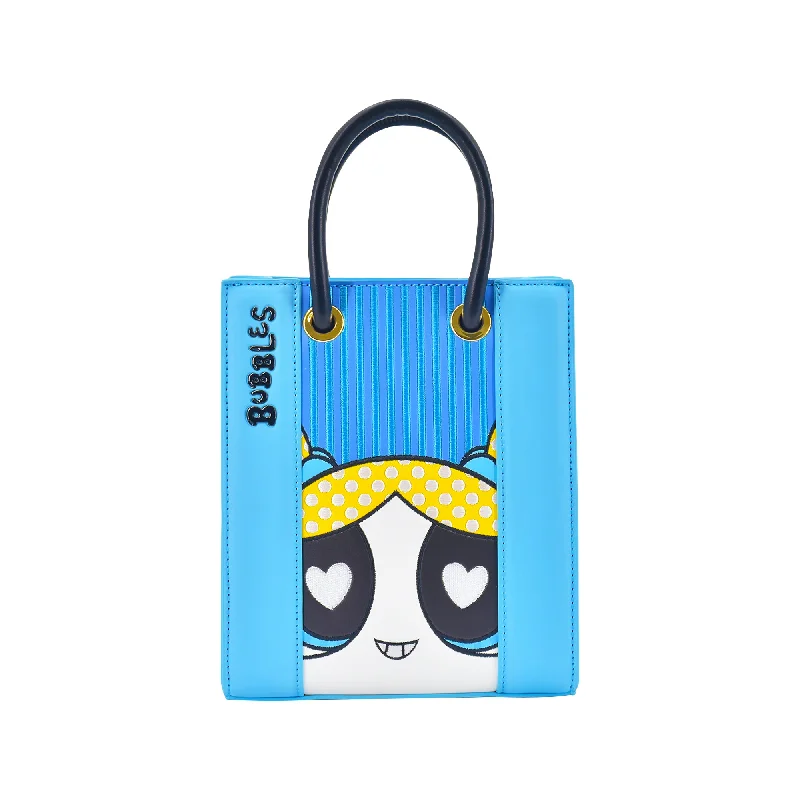 Ladies tote bag with organizer-Fred Segal The Power Puff Girls Bubbles Mini Tote Bag