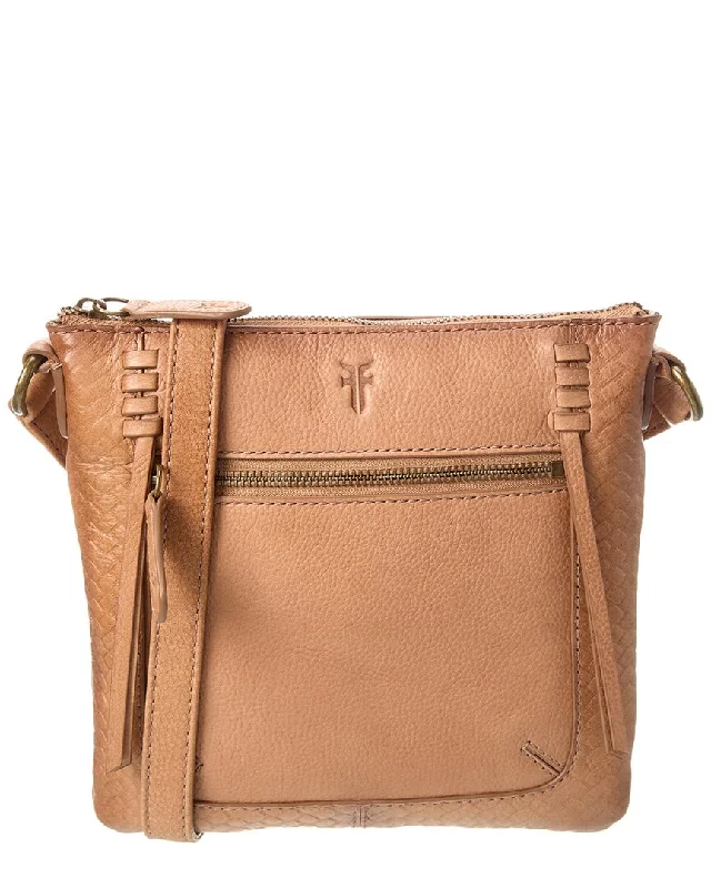 Ladies crossbody bag for travel needs-Frye Freya Leather Crossbody