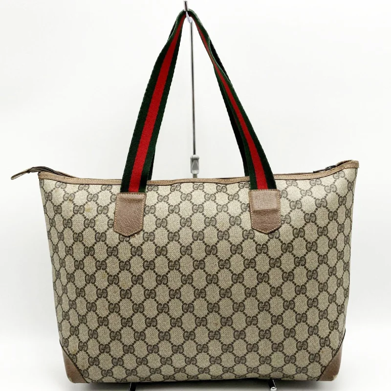 Ladies tote bag for minimalists-Gucci  Canvas Tote Bag (Pre-Owned)