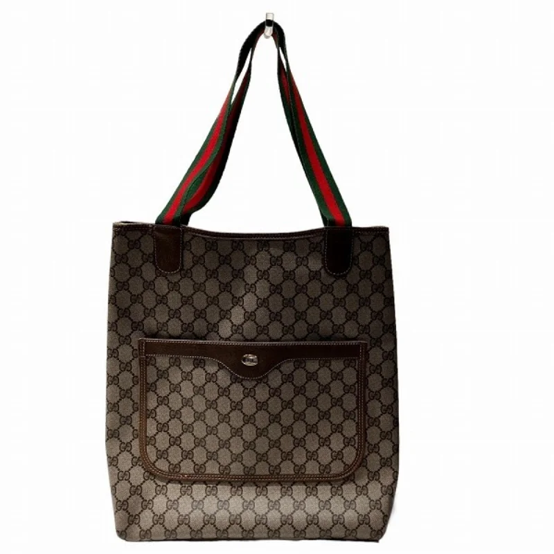 Ladies tote bag with monogram-Gucci  Canvas Tote Bag (Pre-Owned)