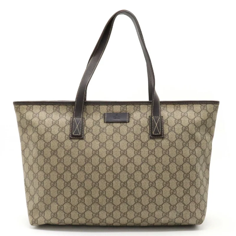 Ladies tote bag with waterproof lining-Gucci Gg Imprimé  Canvas Tote Bag (Pre-Owned)