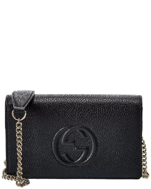 Ladies crossbody bag with tassel details-Gucci Soho Leather Crossbody