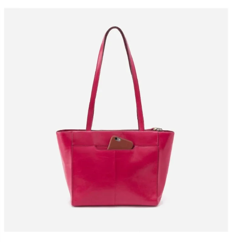 Ladies tote bag for reading-Haven Tote In Fuchsia