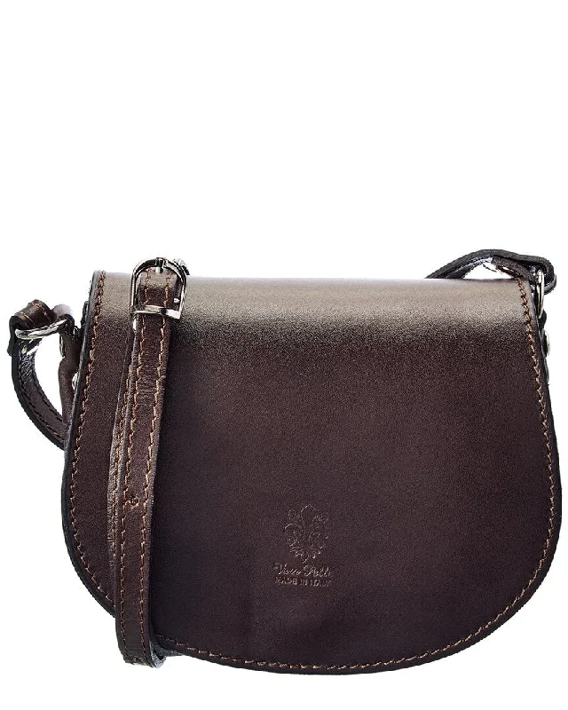 Ladies crossbody bag in sleek design-Italian Leather Crossbody