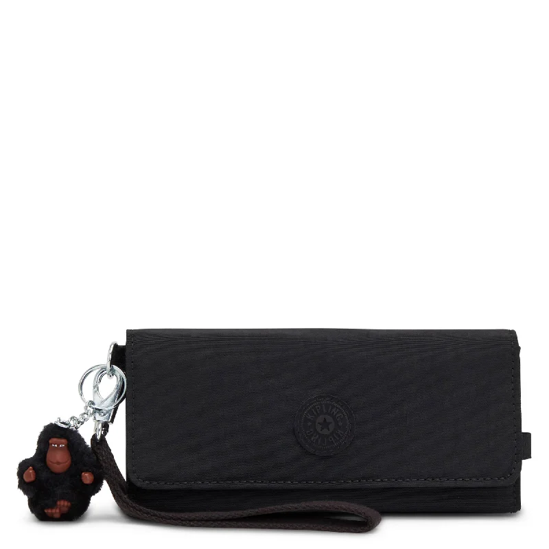 ladies wallet with textured finish-Kipling Rubi Large Wristlet Wallet