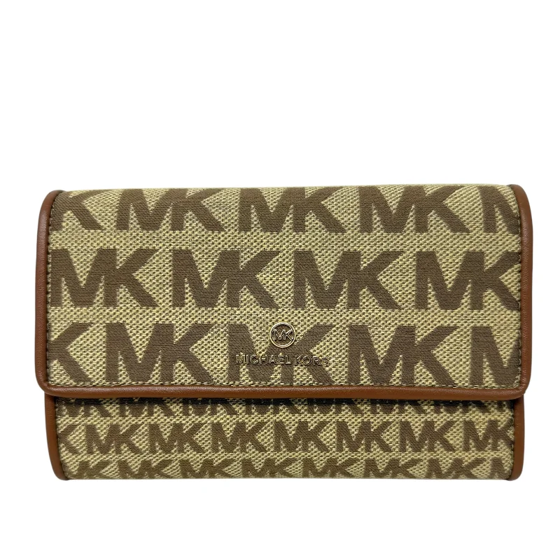 ladies small wallet for purse-Large Flap Phone Wallet By Michael By Michael Kors, Size: Large