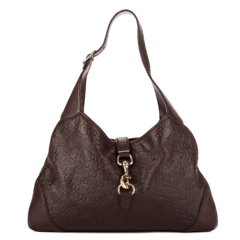 Ladies shoulder bag for teenagers-Large Jackie O Bouvier Hobo