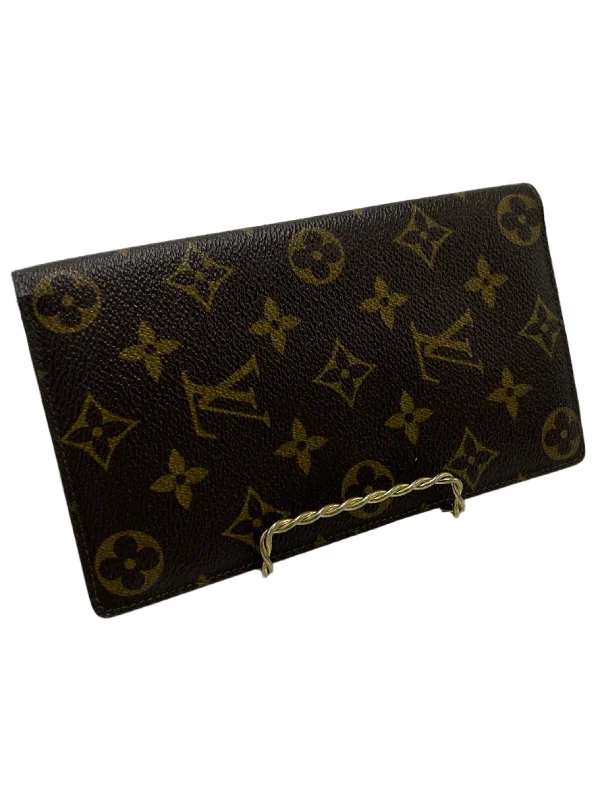 ladies wallet in light fabric-Louis Vuitton Monogram Designer Luxury Wallet