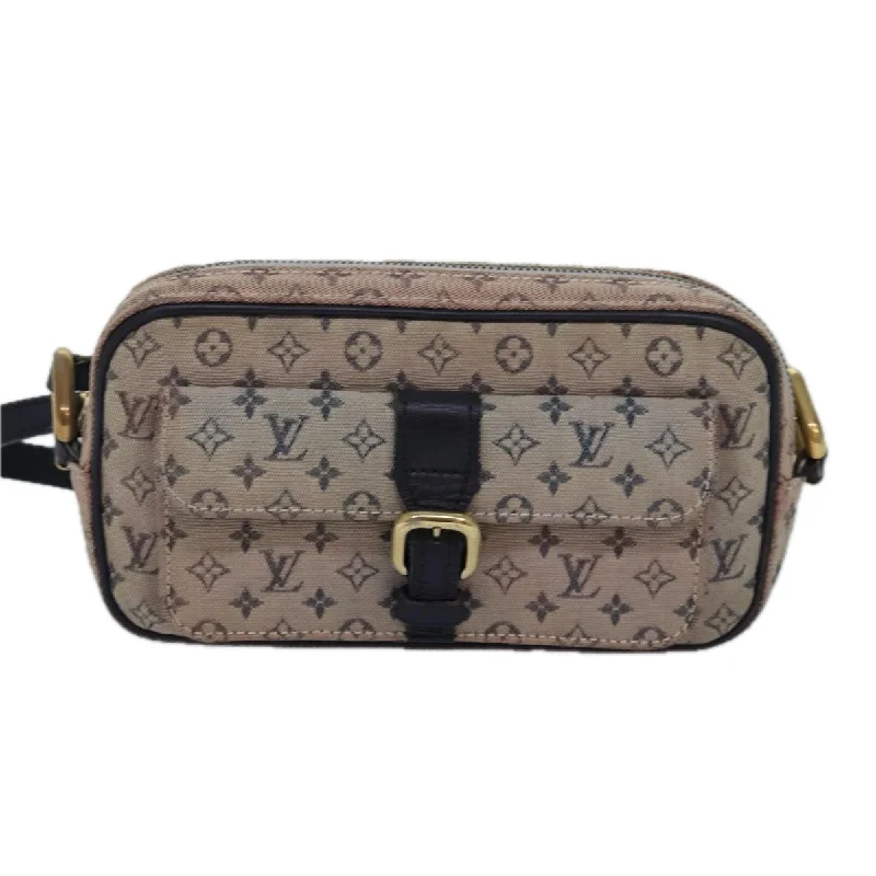 Ladies shoulder bag with logo embroidery-Louis Vuitton Juliette  Canvas Shoulder Bag (Pre-Owned)