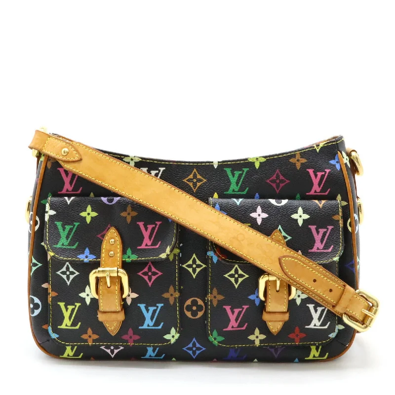 Ladies shoulder bag with embroidery-Louis Vuitton Monogram Multicolor Lodge GM Shoulder Bag