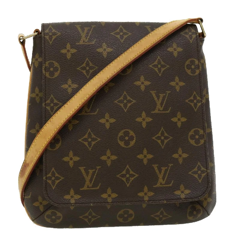 Ladies shoulder bag for dinner dates-Louis Vuitton Musette Salsa  Canvas Shoulder Bag (Pre-Owned)