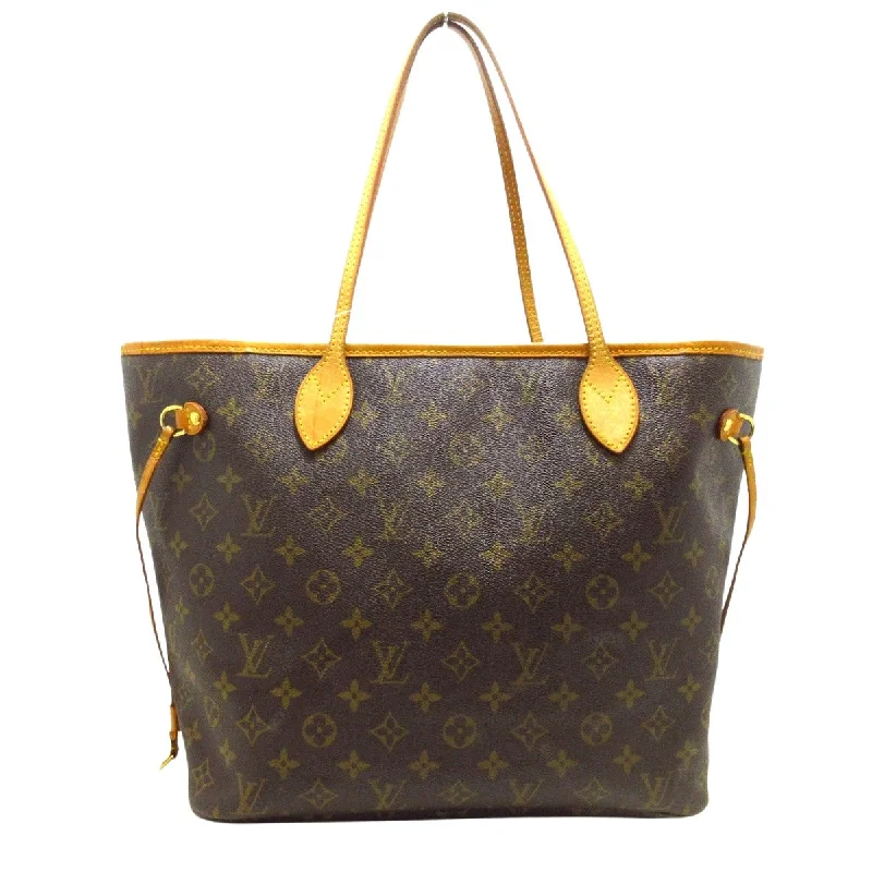 Ladies tote bag with drawstring-Louis Vuitton Neverfull Mm  Canvas Tote Bag (Pre-Owned)