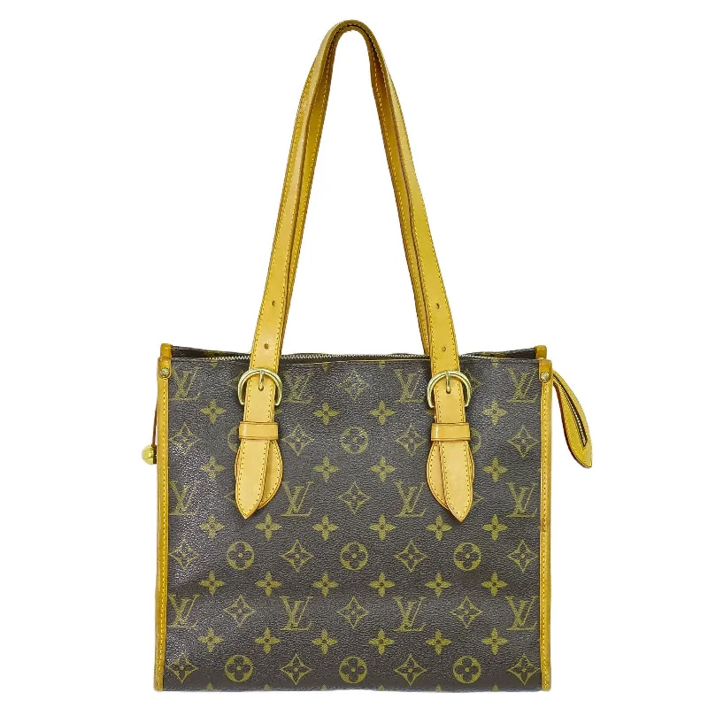 Ladies shoulder bag in charcoal grey-Louis Vuitton Popincourt  Canvas Shoulder Bag (Pre-Owned)