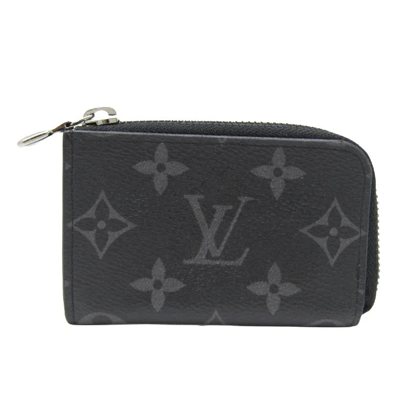 ladies small wallet for purse-Louis Vuitton Porte Monnaie Jour  Canvas Wallet  (Pre-Owned)