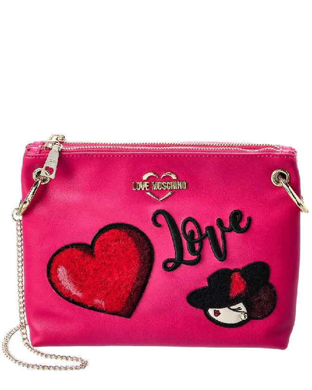 Ladies crossbody bag for festival season-Love Moschino Crossbody