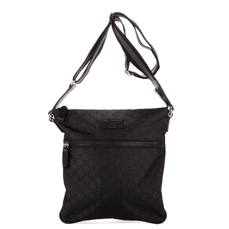 Ladies shoulder bag with lock-Messenger Zip