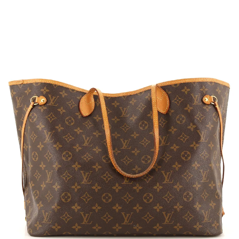 Ladies tote bag vintage-Neverfull NM Tote Monogram Canvas GM