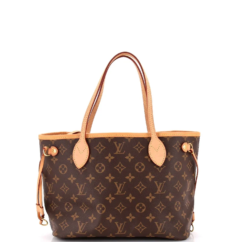 Ladies tote bag for thriller fans-Neverfull NM Tote Monogram Canvas PM