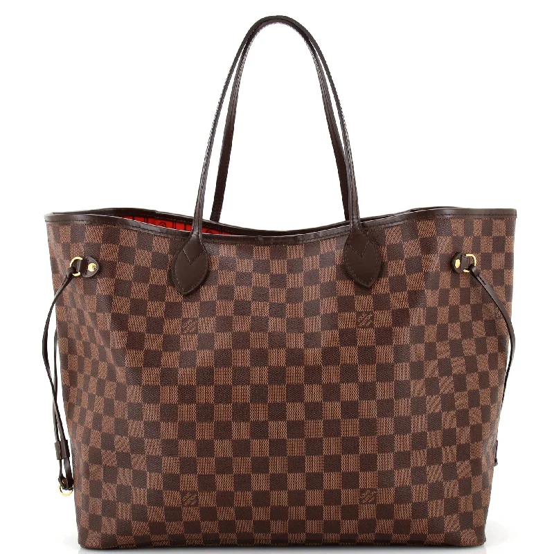 Ladies tote bag for carrying shoes-Neverfull Tote Damier GM