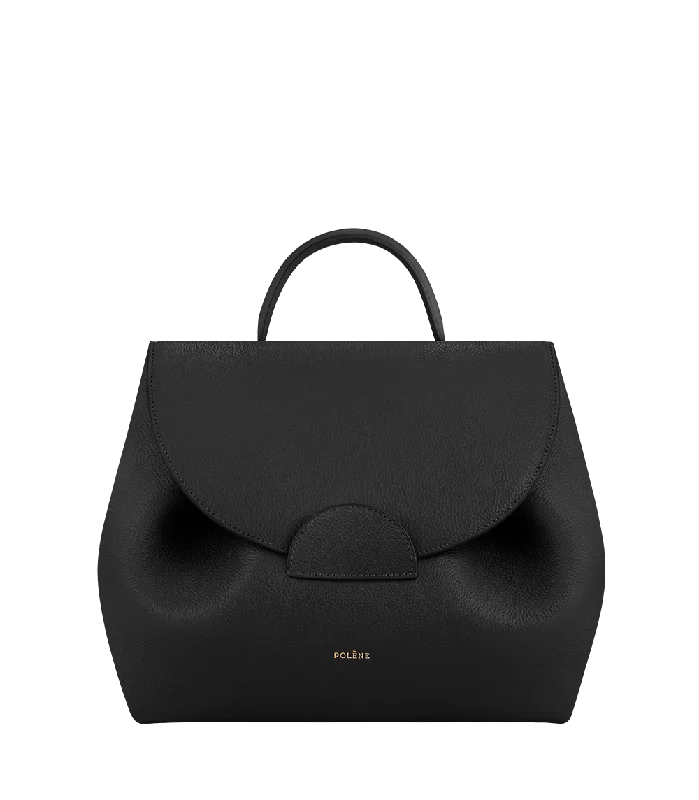 ladies handbags vintage leather-Numéro Un - Textured Black