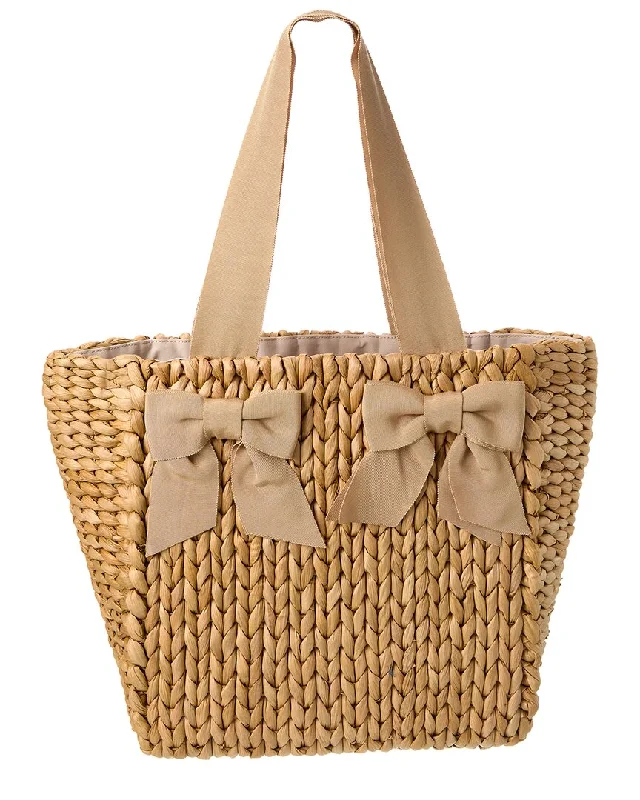 Ladies tote bag sophisticated-Pamela Munson Petite Isla Bahia Bow Tote