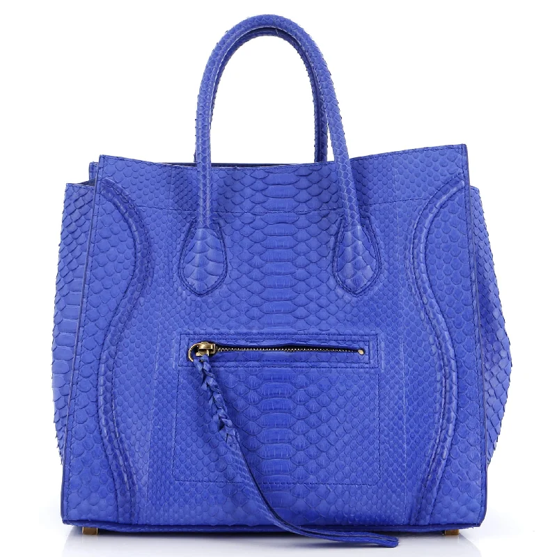 Ladies tote bag spacious-Phantom Bag Python Medium