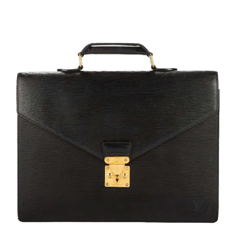 Ladies shoulder bag with asymmetrical flap-S Lock Briefcase