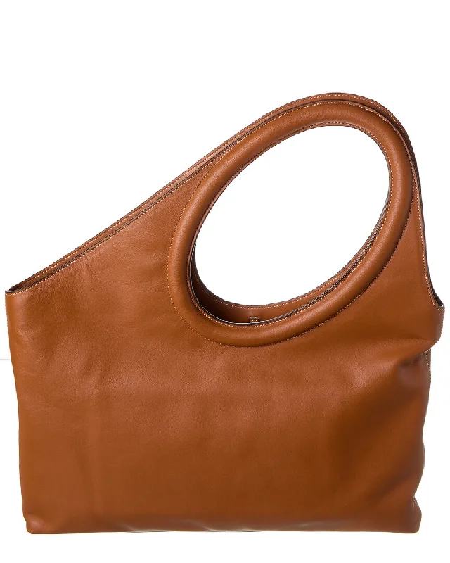 Ladies tote bag leather-STAUD Windy Large Leather Tote