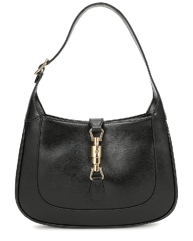 Ladies shoulder bag with crystal embellishments-Tiffany & Fred Paris Smooth Leather Hobo Bag