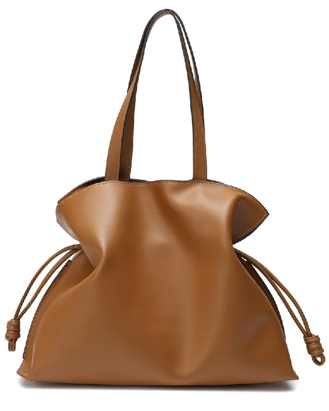 Ladies shoulder bag for brunch-Tiffany & Fred Soft Leather Hobo Bag