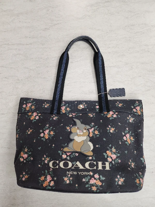 Ladies tote bag for office-Tote Designer By Coach, Size: Large