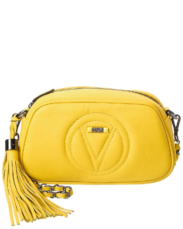 Ladies crossbody bag in sophisticated design-Valentino by Mario Valentino Bella Signature Leather Crossbody