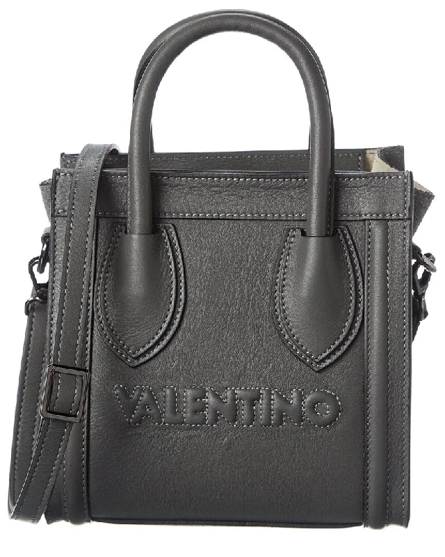 Ladies tote bag for nurses-Valentino by Mario Valentino Eva Embossed Leather Tote