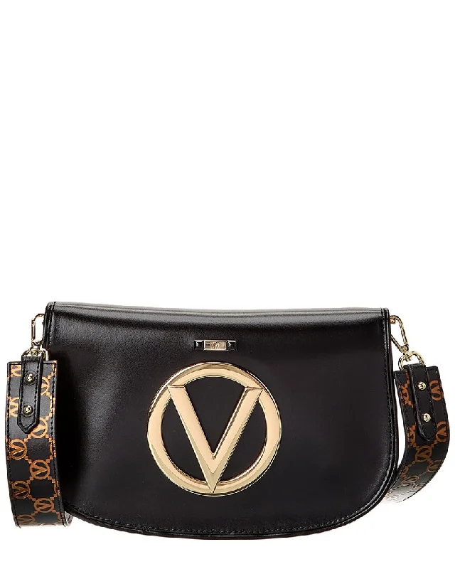 Ladies shoulder bag with knot detail-Valentino by Mario Valentino Hilat Forever Leather Shoulder Bag