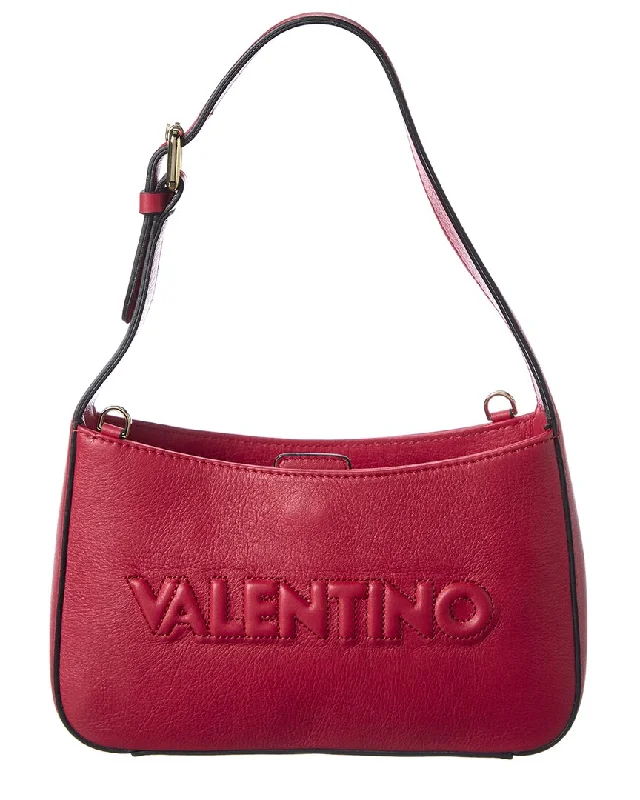 Ladies crossbody bag for everyday essentials-Valentino by Mario Valentino Kai Embossed Leather Crossbody