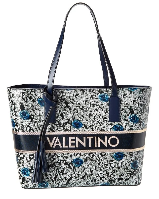 Ladies tote bag formal-Valentino by Mario Valentino Soho Baroque Leather Tote