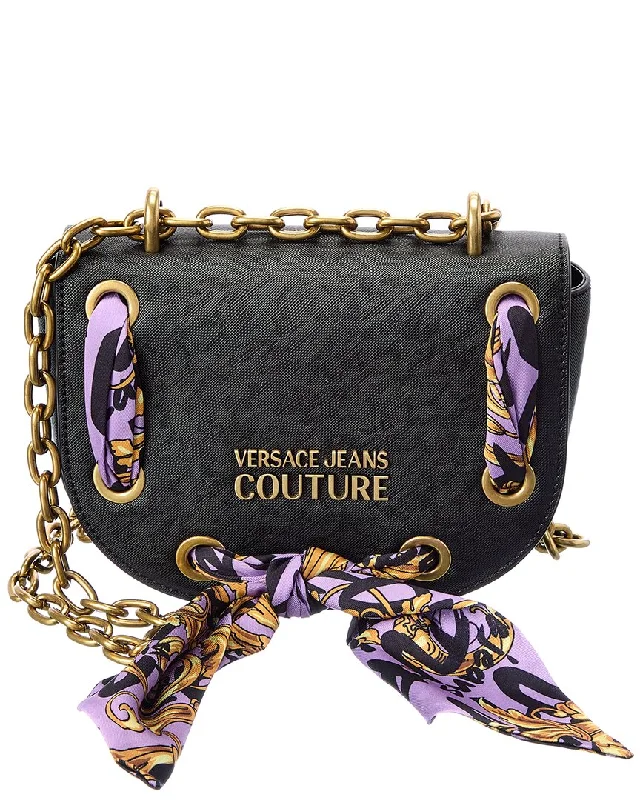 Ladies crossbody bag with dual straps-Versace Jeans Couture Crossbody