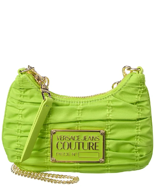 Ladies crossbody bag in slim design-Versace Jeans Couture Nylon Crossbody