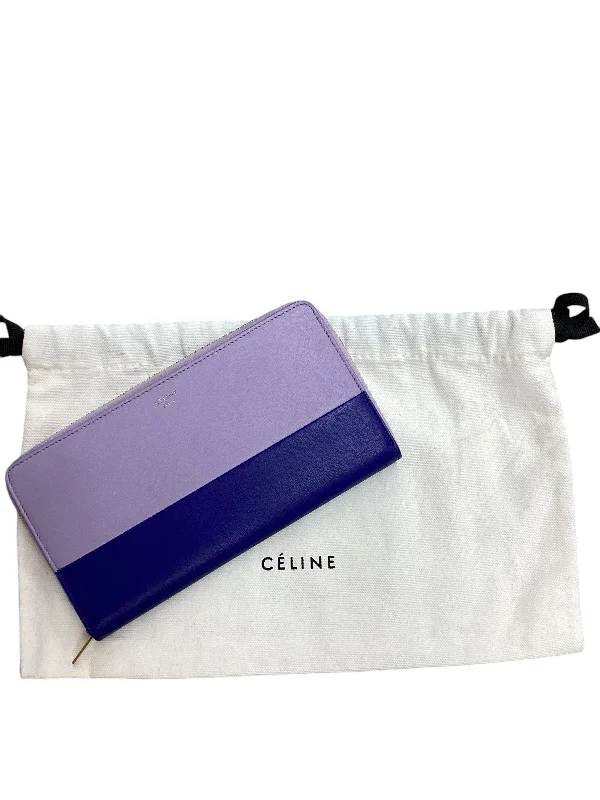 ladies eco-friendly wallet-Wallet By Celine, Size: Medium